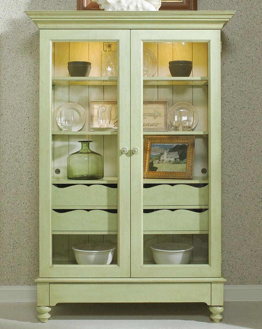 Display with 2 Glass Doors by Fine Furniture Design Wolf and